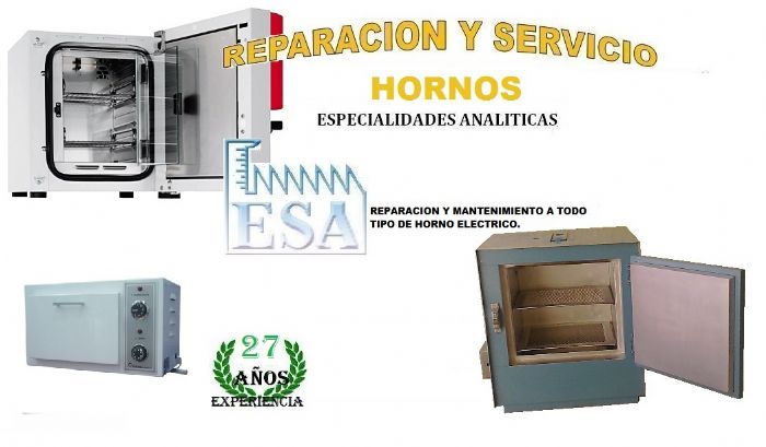 REPARACION DE MUFLAS Y HORNOS